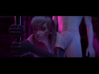 d va stripper (overwatch sex) [720p] [3d porn, r34, cum inside, hentai, porn, sfm, all sex]